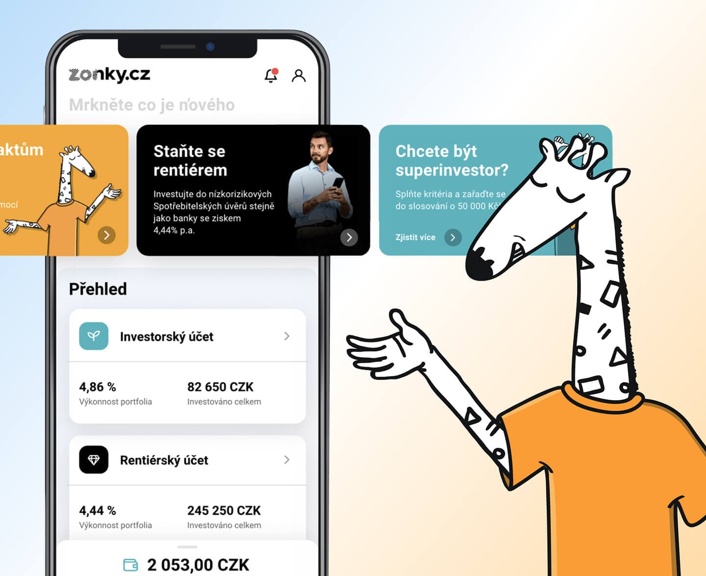 Zonky project redesign